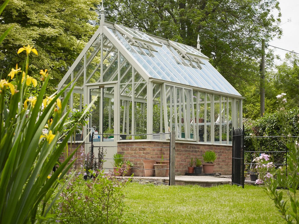 High quality aluminium greenhouse