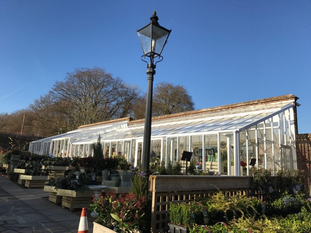 New greenhouse at Orchard Nursery, East Grinstead, West Sussex